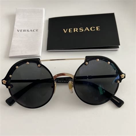 versace frenergy round sunglasses replica|genuine Versace sunglasses.